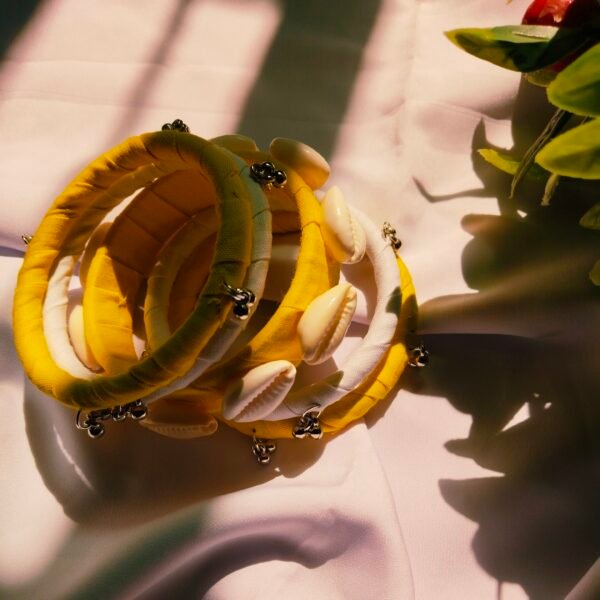 Yellow bangles set ❤️ - Image 3