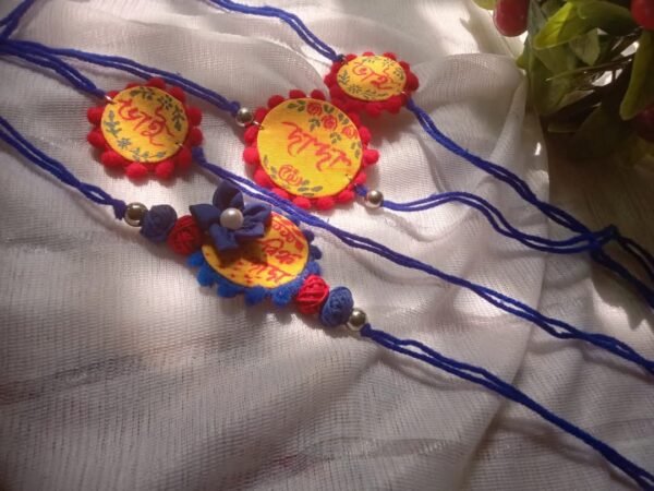 Handmade rakhi ( pack of one ) - Image 8