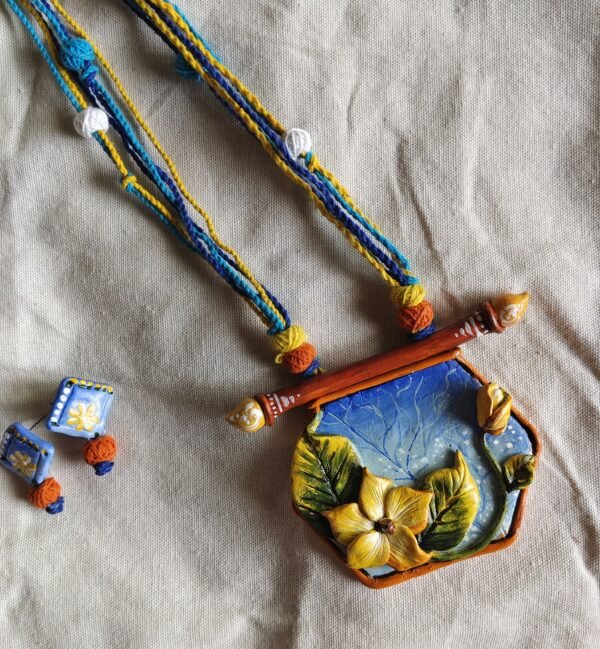 Handmade Authentic Necklace & Earings - Image 2