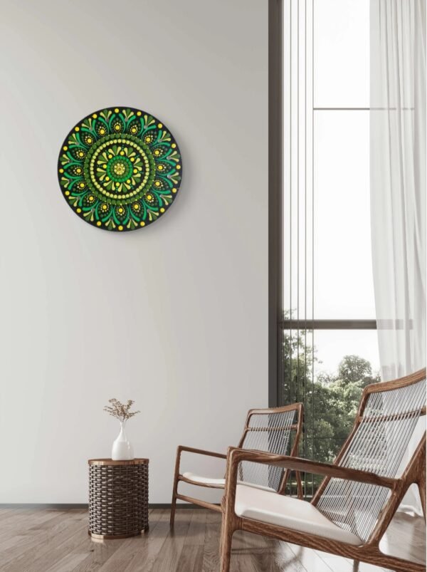 Dot Mandala wall Plate - Image 2
