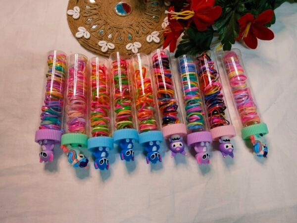 Rubber band bottles