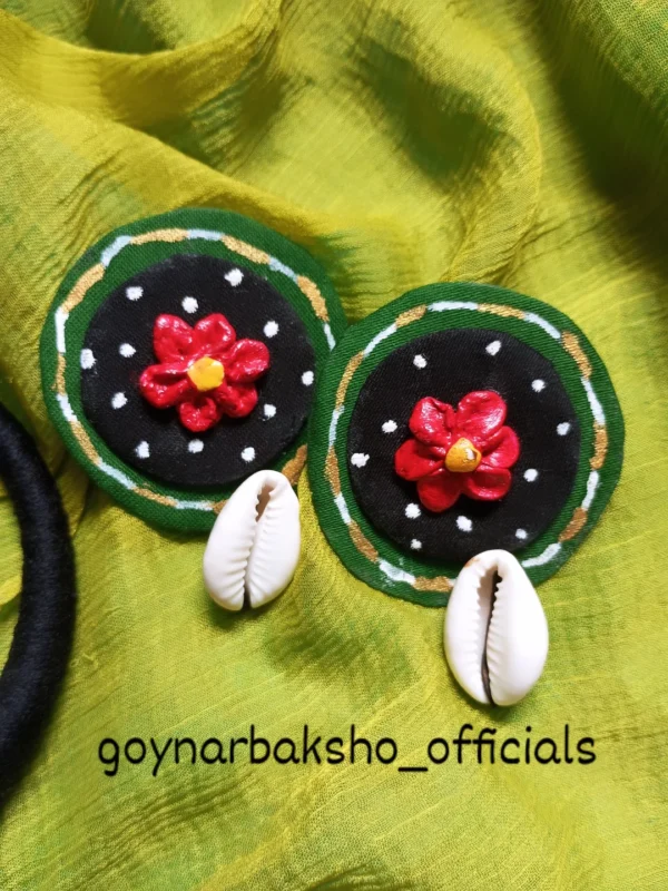 " Which flower do you want to see next?........customised choker with clay & kori " 🍃🌸 [DM FOR ORDER & SHOP NOW] . . . #claychoker - Image 4
